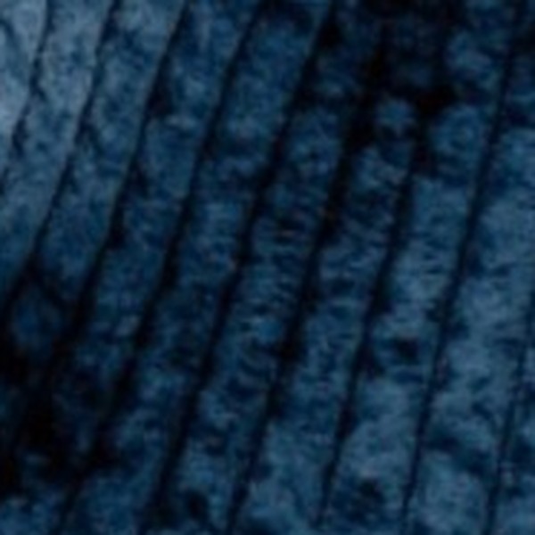 Velours côtelé bleu acier